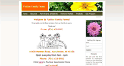 Desktop Screenshot of fusilierfamilyfarms.com